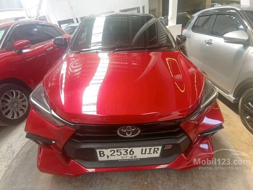 Jual Mobil Toyota Agya 2023 GR Sport 1.2 di Jawa Barat Automatic Hatchback Merah Rp 192.900.000