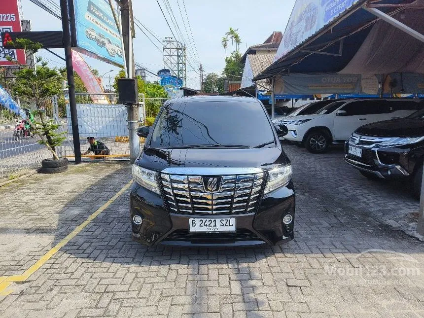 Jual Mobil Toyota Alphard 2017 G 2.5 di Jawa Tengah Automatic MPV Hitam Rp 720.000.000