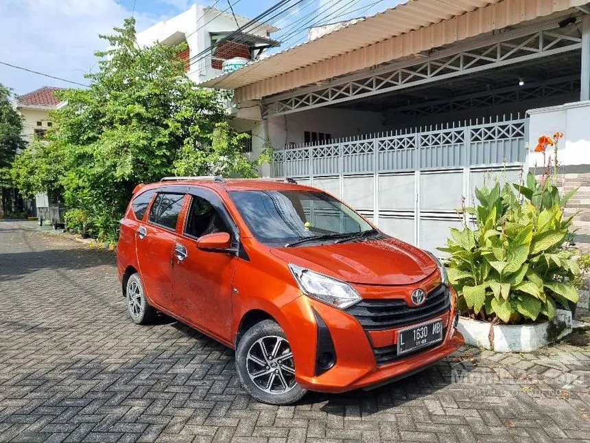 Jual Mobil Toyota Calya 2020 E 1.2 di Jawa Timur Manual MPV Orange Rp 120.000.000