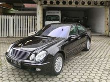 2003 Mercedes Benz W211 E200 Kompressor Pemakaian Pribadi Dijual Di Malang