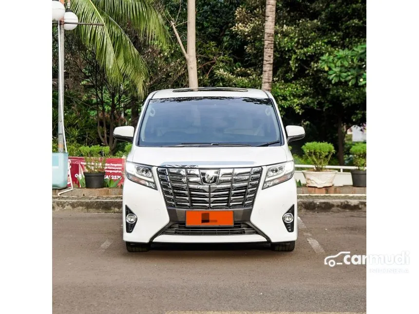 Jual Mobil Toyota Alphard 2017 G 2.5 di DKI Jakarta Automatic MPV Putih Rp 553.000.000