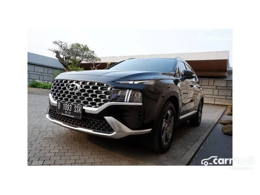 Jual Mobil Hyundai Santa Fe 2024 Prime 2.5 di Banten Automatic SUV Hitam Rp 525.000.000
