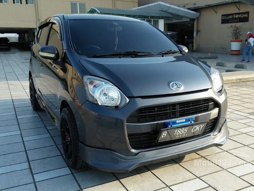 Jual Mobil Daihatsu Ayla 2016 M Sporty 1.0 di Banten Manual Hatchback