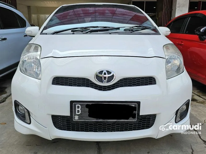 Jual Mobil Toyota Yaris 2012 E 1.5 di Jawa Barat Automatic Hatchback Putih Rp 110.000.000