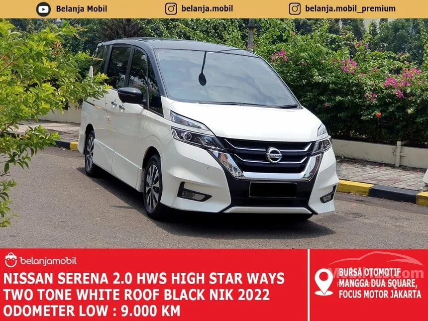 Jual Mobil Nissan Serena 2022 Highway Star 2.0 di DKI Jakarta Automatic MPV Putih Rp 405.000.000