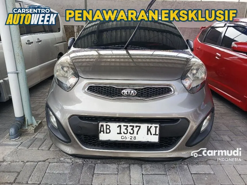 Jual Mobil KIA Picanto 2013 SE 2 1.2 di Yogyakarta Automatic Hatchback Abu