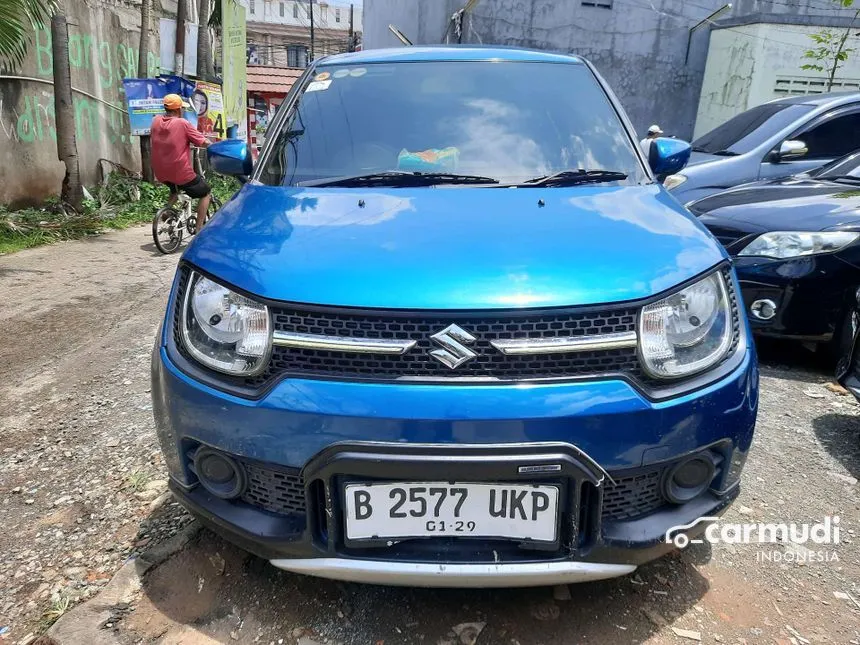 Jual Mobil Suzuki Ignis 2018 GL 1.2 di DKI Jakarta Manual Hatchback Biru Rp 109.000.000
