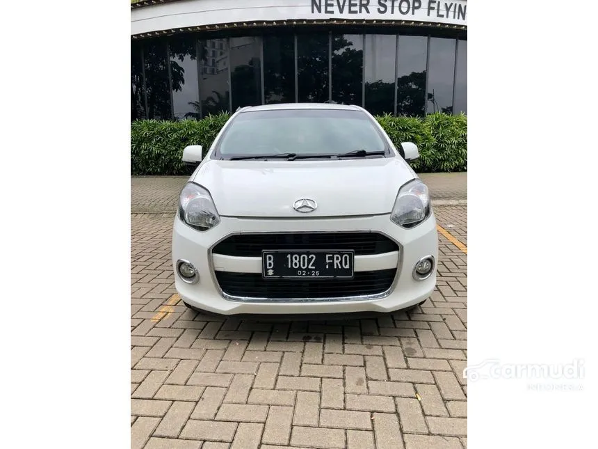 Jual Mobil Daihatsu Ayla 2016 X 1.0 di Jawa Barat Manual Hatchback Putih Rp 87.000.000
