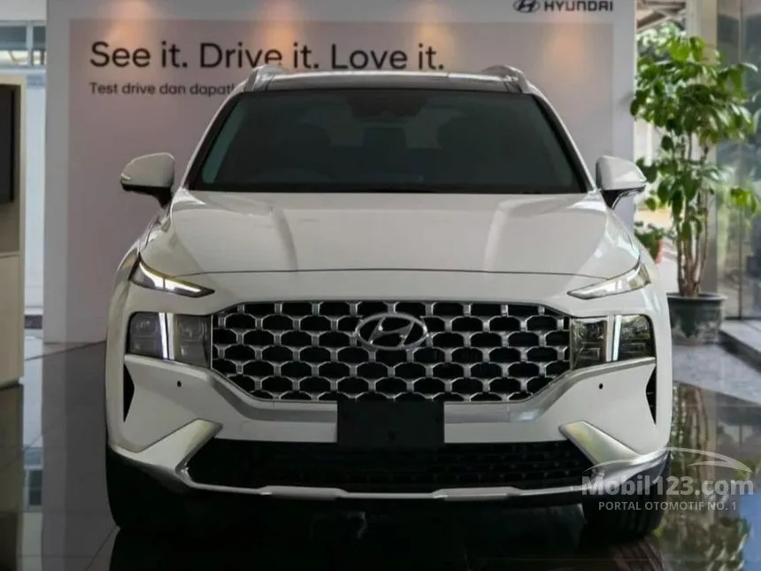 Jual Mobil Hyundai Santa Fe 2024 Signature 2.5 di DKI Jakarta Automatic SUV Putih Rp 655.000.000