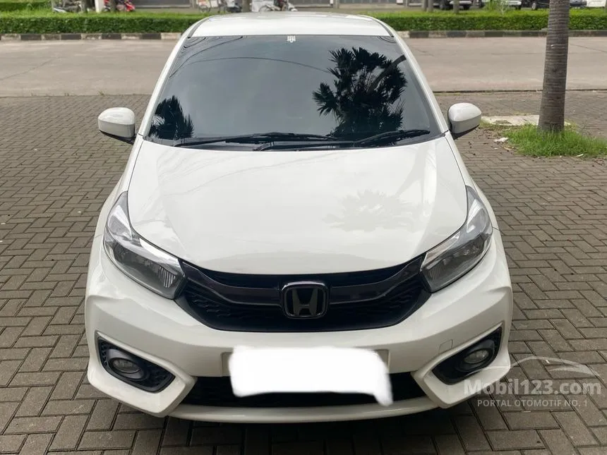 Jual Mobil Honda Brio 2019 Satya E 1.2 di Jawa Barat Automatic Hatchback Putih Rp 150.000.000