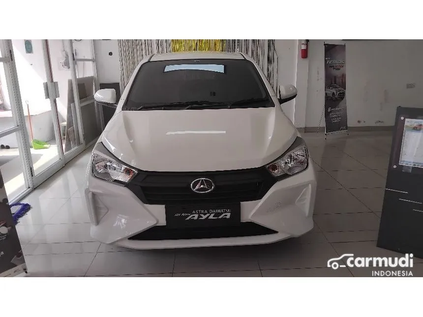Jual Mobil Daihatsu Ayla 2024 X 1.0 di Banten Manual Hatchback Putih Rp 160.700.000