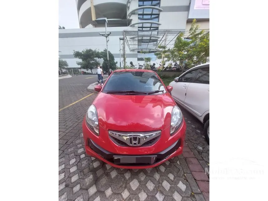 Jual Mobil Honda Brio 2014 E 1.2 di DKI Jakarta Automatic Hatchback Merah Rp 110.000.000
