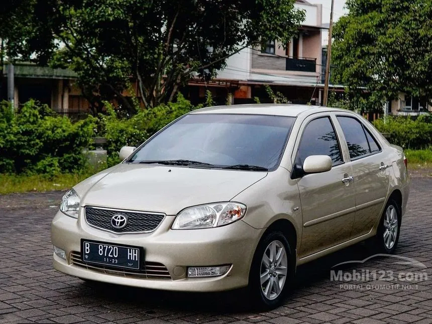 Jual Mobil Toyota Vios 2003 G 1.5 di Jawa Barat Manual Sedan Silver Rp 89.000.000