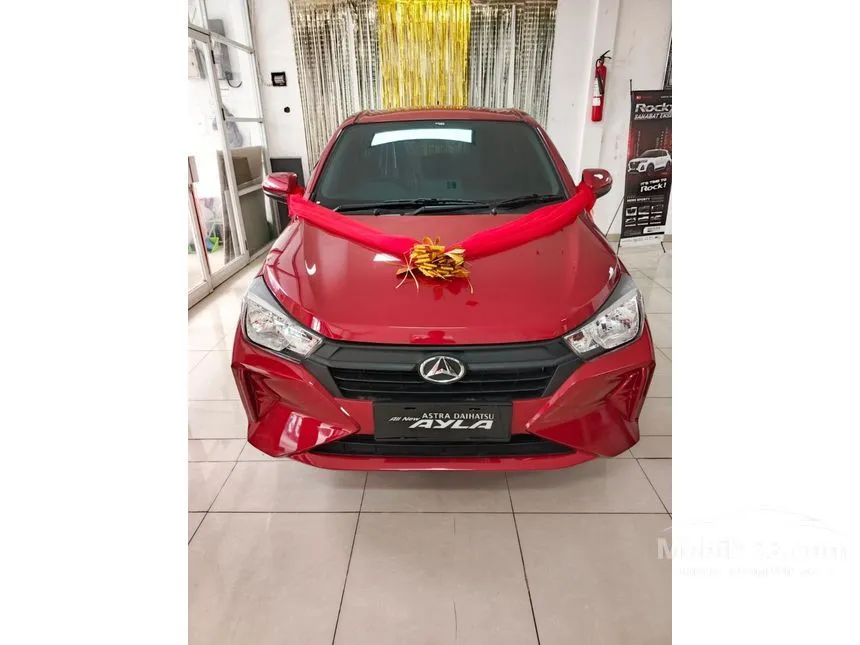 Jual Mobil Daihatsu Ayla 2024 X 1.0 di DKI Jakarta Manual Hatchback Merah Rp 142.200.000