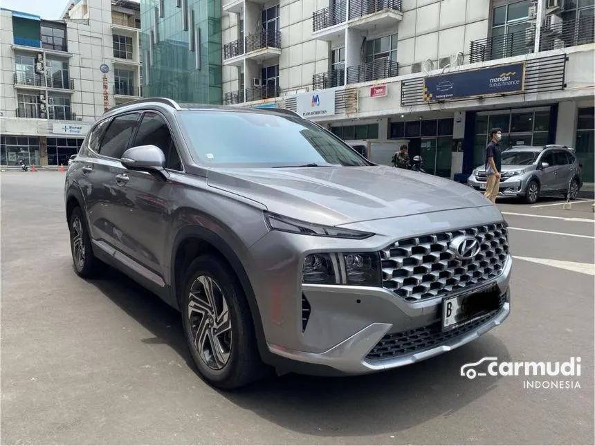 Jual Mobil Hyundai Santa Fe 2022 Signature 2.2 di DKI Jakarta Automatic SUV Abu