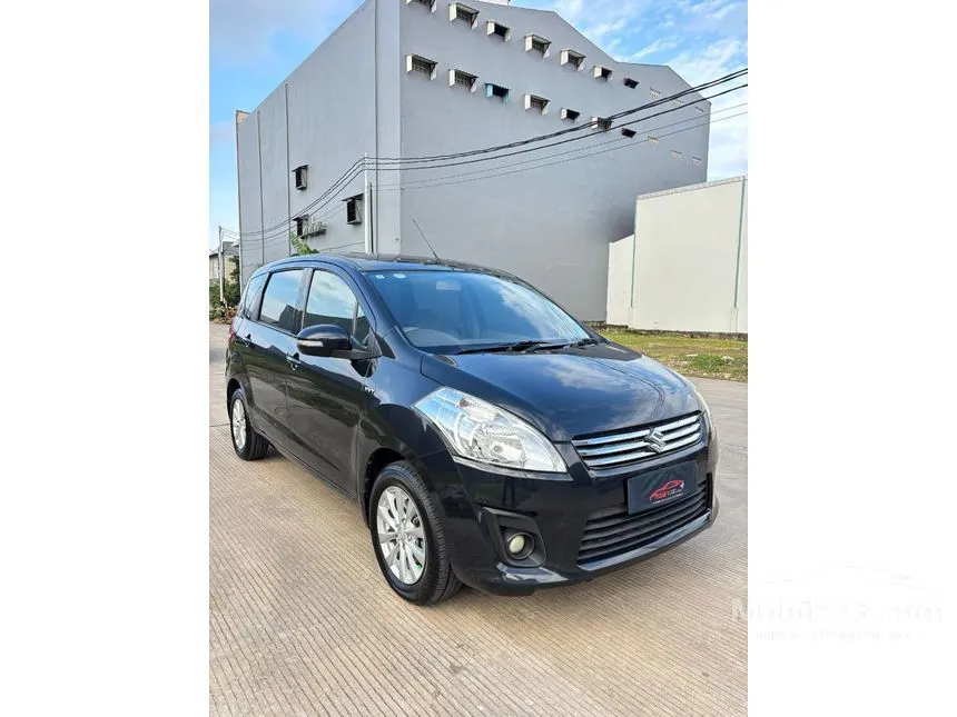 Jual Mobil Suzuki Ertiga 2014 GL 1.4 di Banten Automatic MPV Hitam Rp 115.000.000