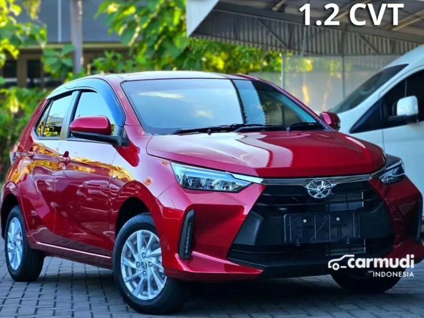 Jual Mobil Toyota Agya 2024 G 1.2 di Jawa Barat Automatic Hatchback Merah Rp 182.550.000