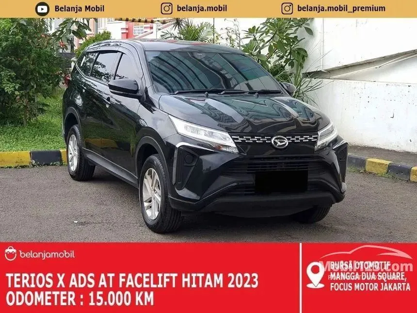 Jual Mobil Daihatsu Terios 2023 X ADS 1.5 di DKI Jakarta Automatic SUV Hitam Rp 200.000.000