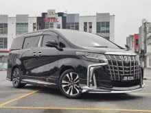 2017 Toyota Alphard 2.5sc *max loan can