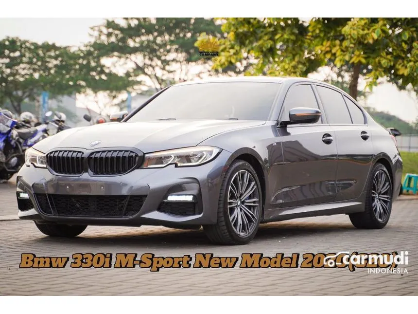 Jual Mobil BMW 330i 2020 M Sport 2.0 di Banten Automatic Sedan Abu