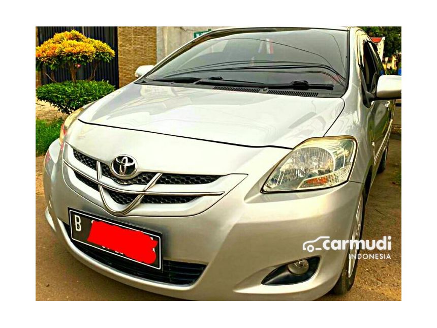 Jual Mobil Toyota Vios 2008 G 1.5 di Banten Manual Sedan Silver Rp 83.