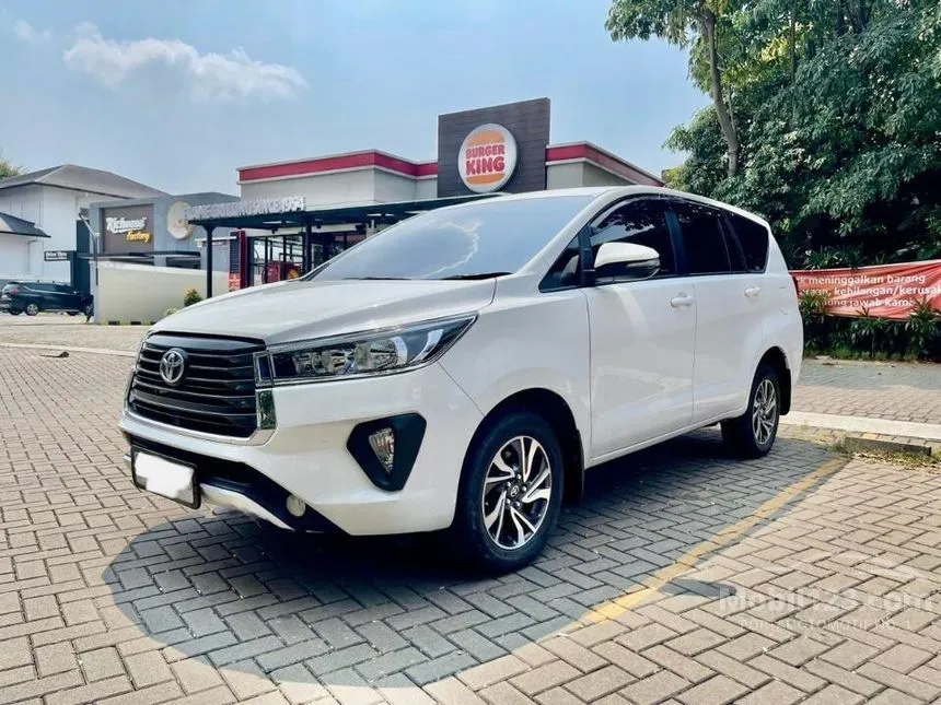 Jual Mobil Toyota Kijang Innova 2022 G 2.4 di Banten Automatic MPV Putih Rp 357.500.000