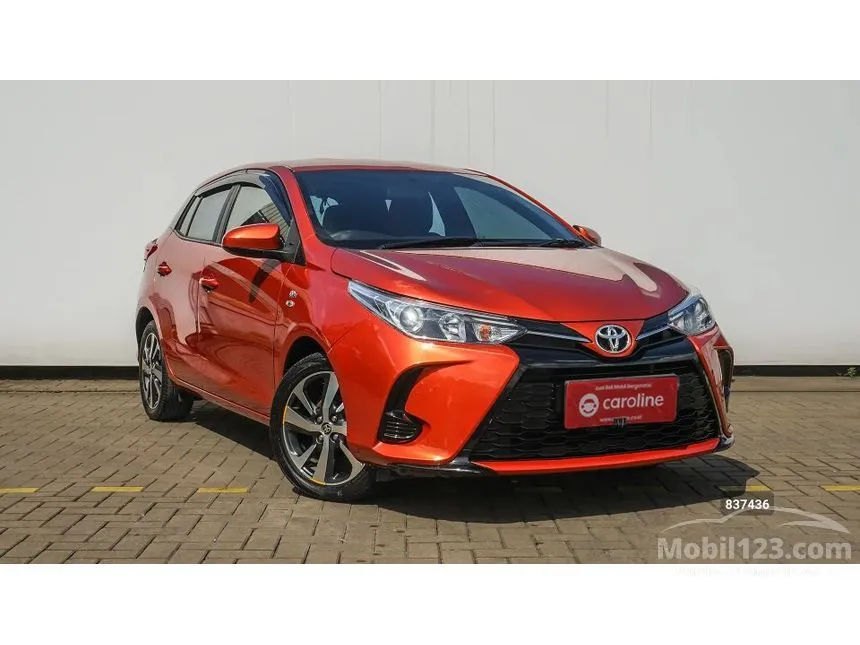 Jual Mobil Toyota Yaris 2021 G 1.5 di Jawa Barat Automatic Hatchback Orange Rp 207.000.000