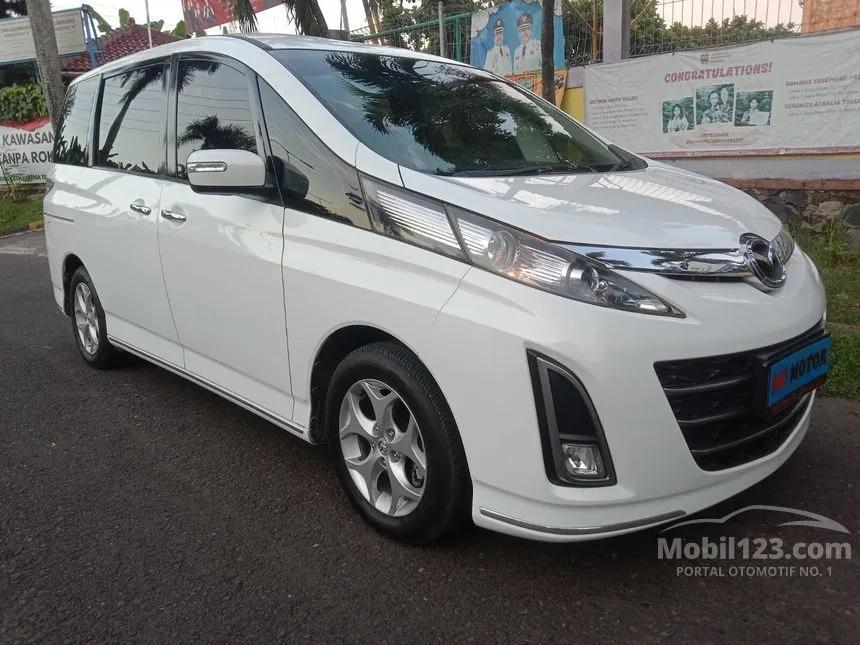 Jual Mobil Mazda Biante 2012 2.0 di Banten Automatic MPV Putih Rp 125.000.000