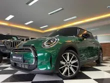 2021 MINI Cooper 1.5 Hatchback Reg.2022 British Racing Green On Black New Profile LCi Km3000 Wrnty5Thn #AUTOHIGH #BEST DEAL