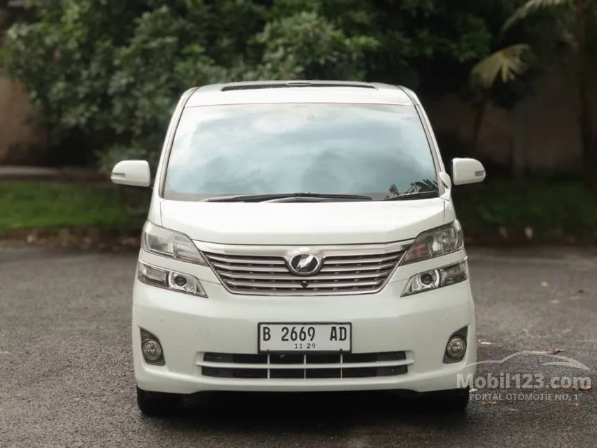 Jual Mobil Toyota Vellfire 2009 Z 2.4 di DKI Jakarta Automatic MPV Putih Rp 210.000.000