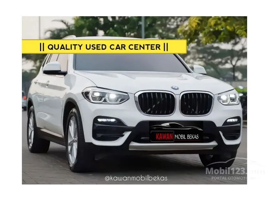 Jual Mobil BMW X3 2020 sDrive20i 2.0 di Banten Automatic SUV Putih Rp 598.000.000