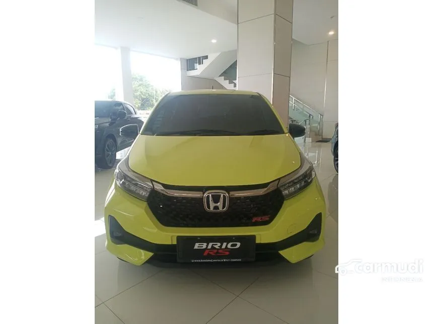Jual Mobil Honda Brio 2024 RS 1.2 di Banten Automatic Hatchback Kuning Rp 238.100.000