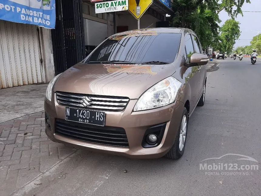 Jual Mobil Suzuki Ertiga 2014 GL SPORTY 1.4 di Jawa Timur Automatic MPV Coklat Rp 125.000.000