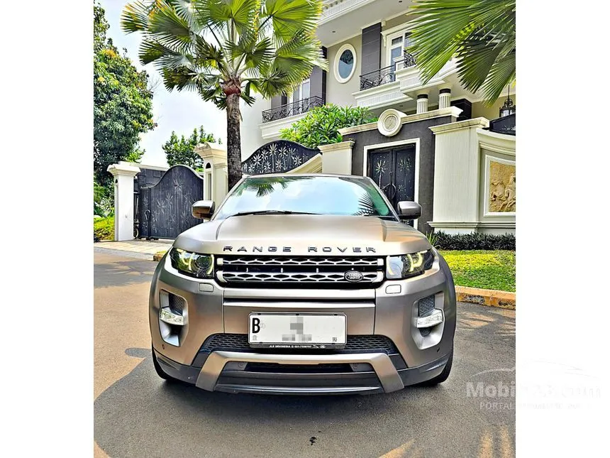 Jual Mobil Land Rover Range Rover Evoque 2013 Dynamic Luxury Si4 2.0 di DKI Jakarta Automatic SUV Hitam Rp 398.000.000