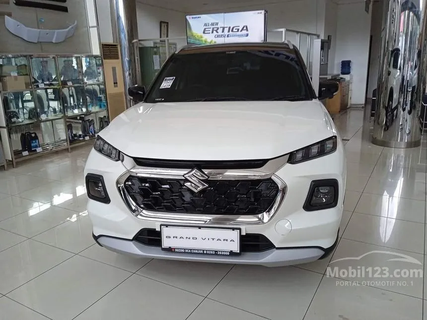 Jual Mobil Suzuki Grand Vitara 2024 MHEV GX Two Tone 1.5 di DKI Jakarta Automatic SUV Putih Rp 358.000.000