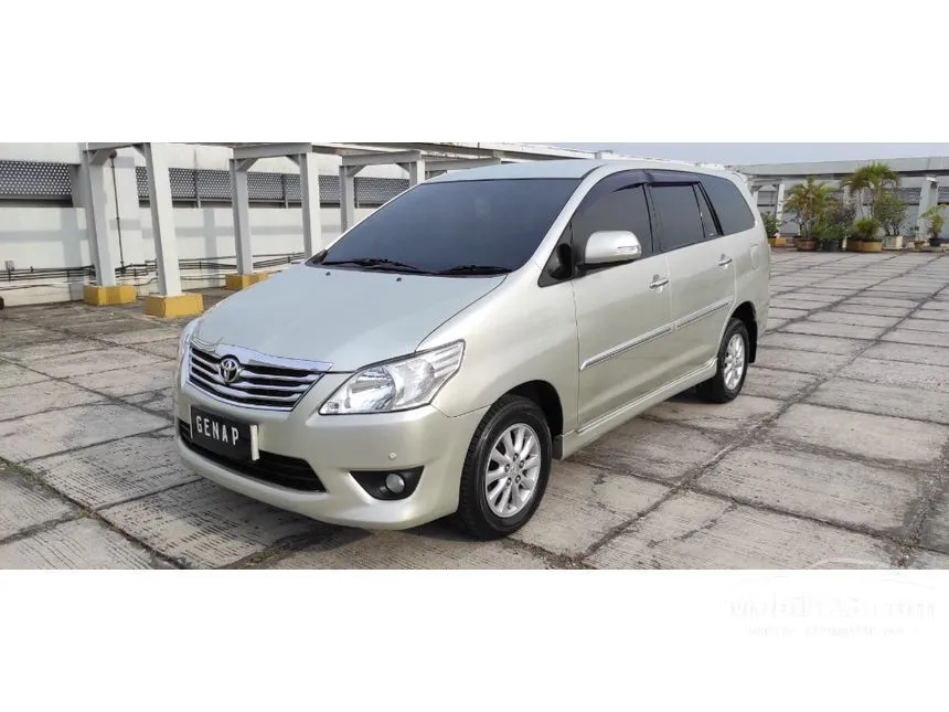 Jual Mobil Toyota Kijang Innova 2012 V 2.5 di DKI Jakarta Automatic MPV Silver Rp 215.000.000
