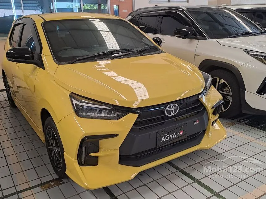 Jual Mobil Toyota Agya 2023 GR Sport 1.2 di DKI Jakarta Manual Hatchback Kuning Rp 100.000.000