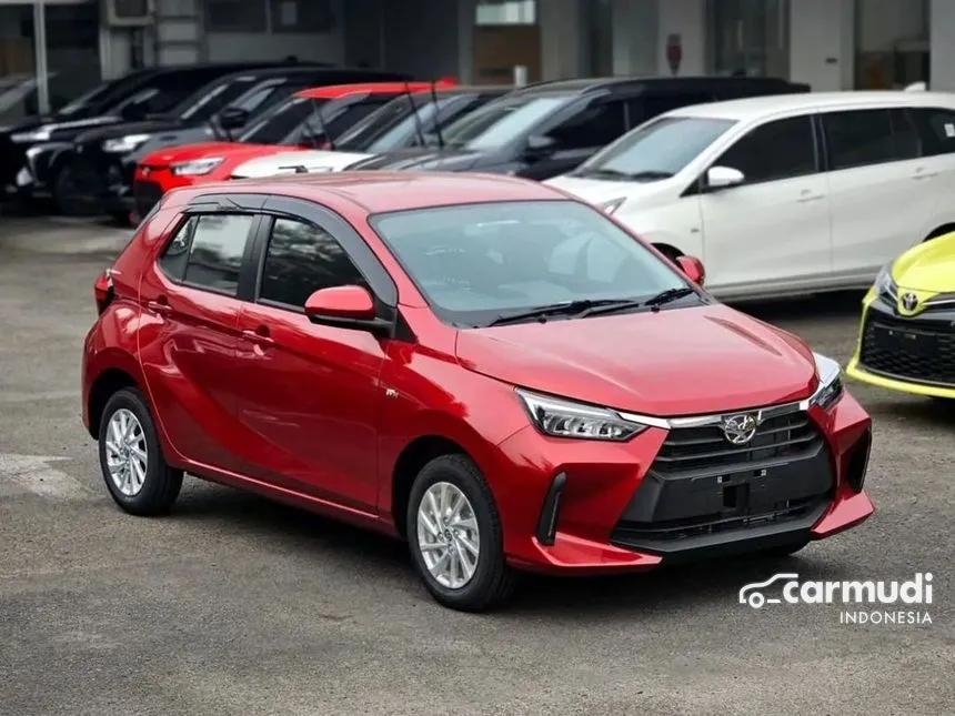 Jual Mobil Toyota Agya 2024 G 1.2 di DKI Jakarta Manual Hatchback Merah Rp 160.400.000