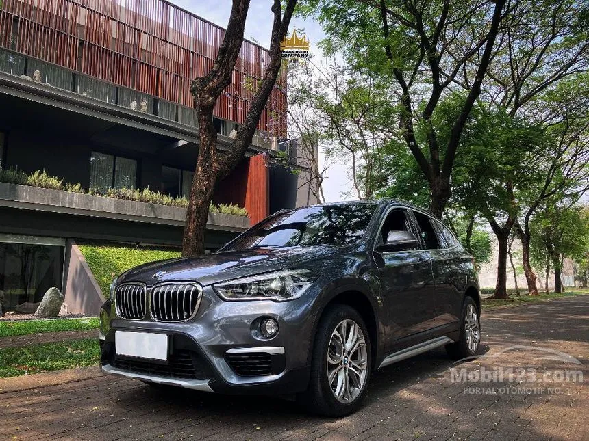 Jual Mobil BMW X1 2019 sDrive18i xLine 1.5 di Banten Automatic SUV Hitam Rp 395.000.000