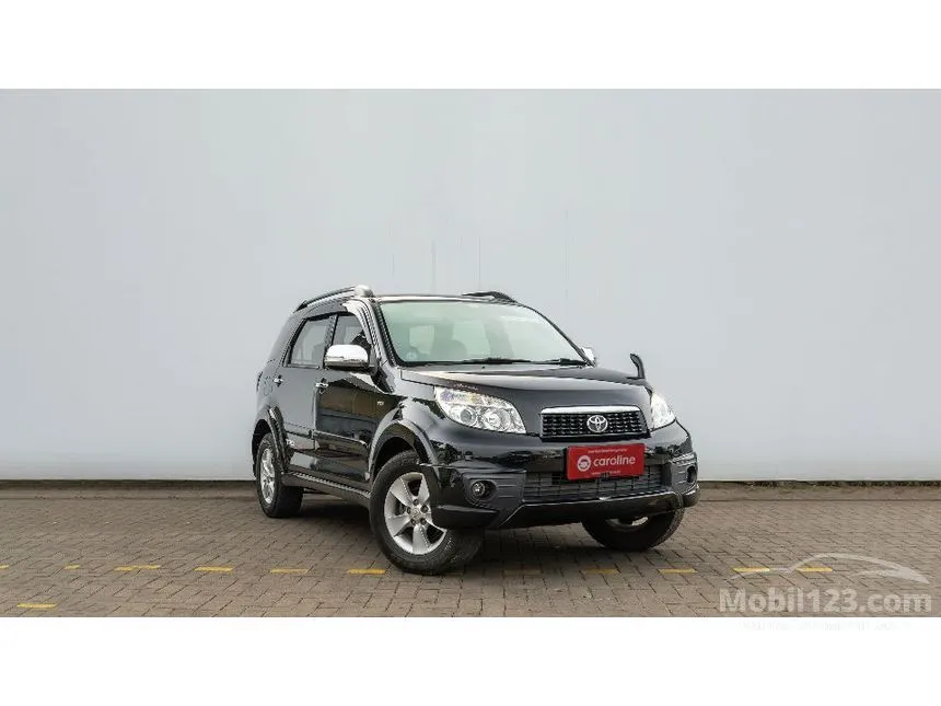 Jual Mobil Toyota Rush 2014 S 1.5 di Banten Automatic SUV Hitam Rp 136.000.000