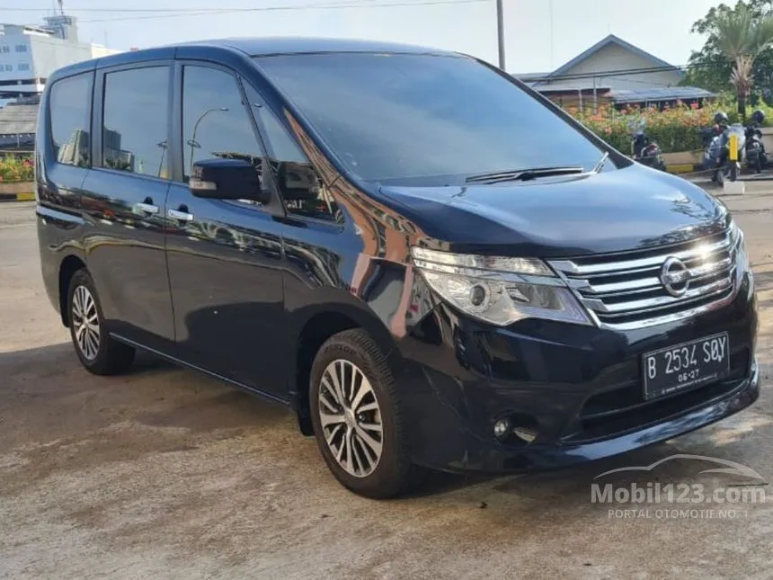 Jual Mobil Nissan Serena 2017 X 2.0 di DKI Jakarta Automatic MPV Hitam Rp 155.000.000