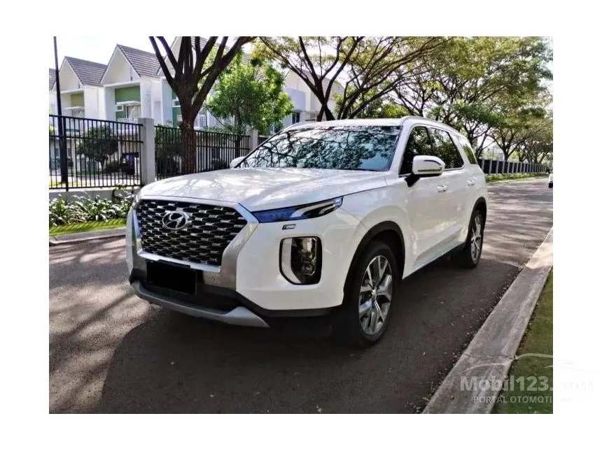 Jual Mobil Hyundai Palisade 2021 Signature 2.2 di DKI Jakarta Automatic SUV Putih Rp 635.000.000