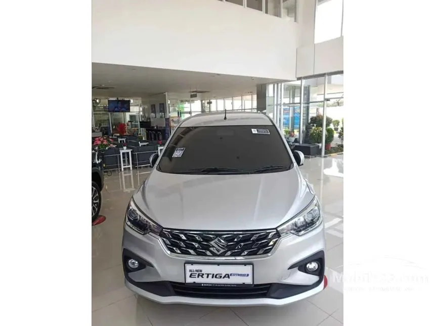 Jual Mobil Suzuki Ertiga 2024 GX Hybrid 1.5 di Banten Automatic MPV Silver Rp 221.800.000