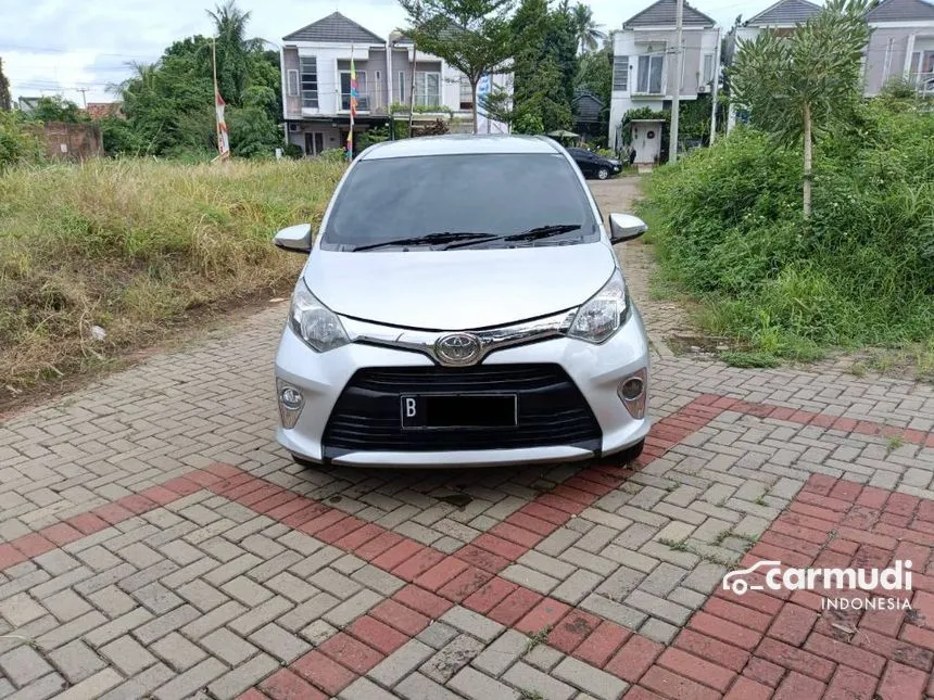 Jual Mobil Toyota Calya 2017 G 1.2 di Jawa Barat Automatic MPV Silver Rp 113.000.000