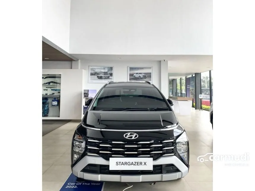 Jual Mobil Hyundai Stargazer X 2024 Prime 1.5 di DKI Jakarta Automatic MPV Hitam Rp 301.400.000