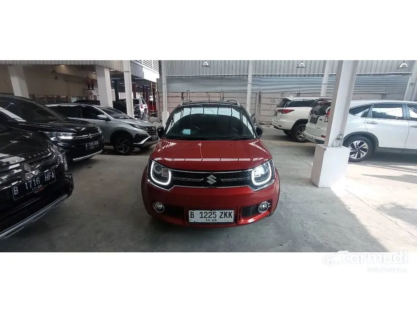 Jual Mobil Suzuki Ignis 2018 GX 1.2 di Banten Automatic Hatchback Merah Rp 115.000.000