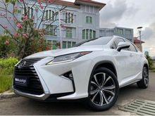 2018 Lexus RX300 2.0 Luxury SUV Nik2018 White On Saddle Brown Km20rb Antik Panoramic Sunroof PBD #AUTOHIGH #BEST OFFER