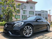 2016 Mercedes-Benz C200 2.0 Avantgarde Sedan Nik16 Black ATPM Wrnty3Thn-2019 TDP.175JT