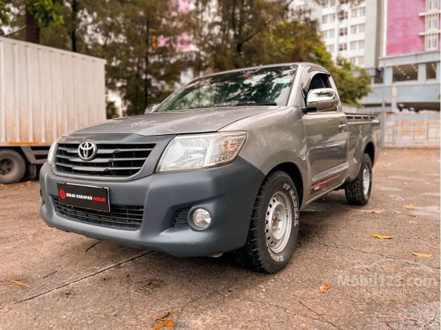 Jual Mobil Toyota Hilux 2014 S Single Cab 2.5 di DKI Jakarta Manual Pick