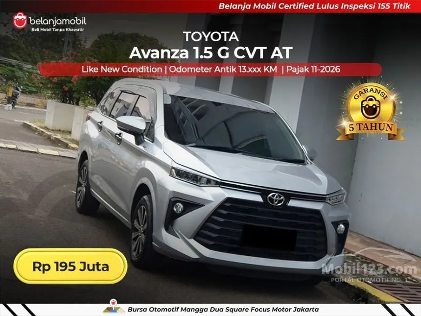 2023 Toyota Avanza G MPV